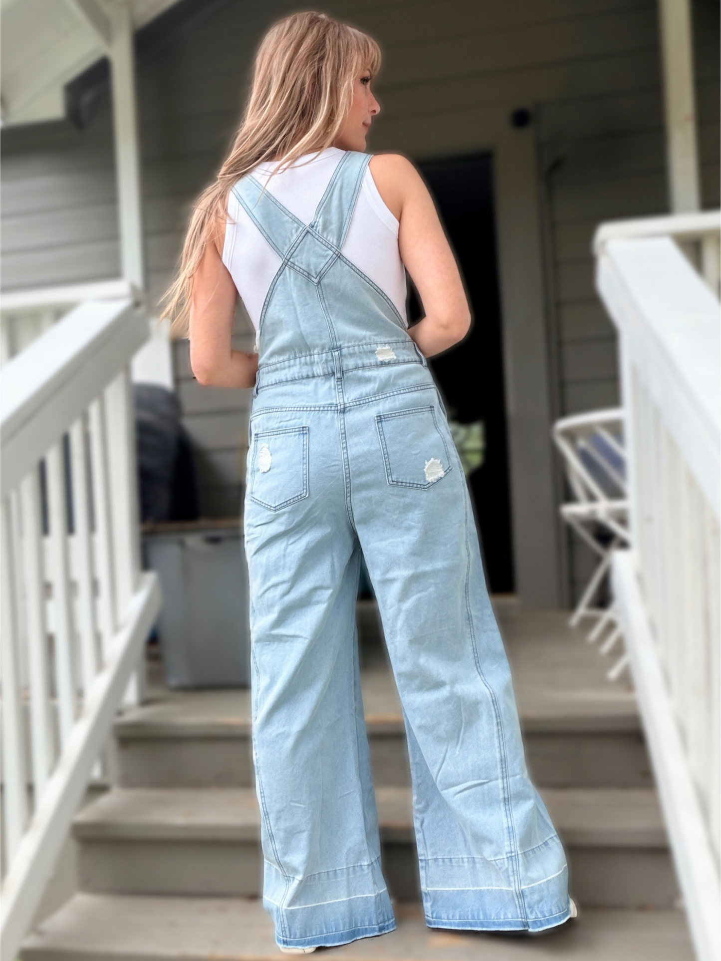 The Creekside Cowgirl Denim Overalls - Cassie's Creekside Boutique