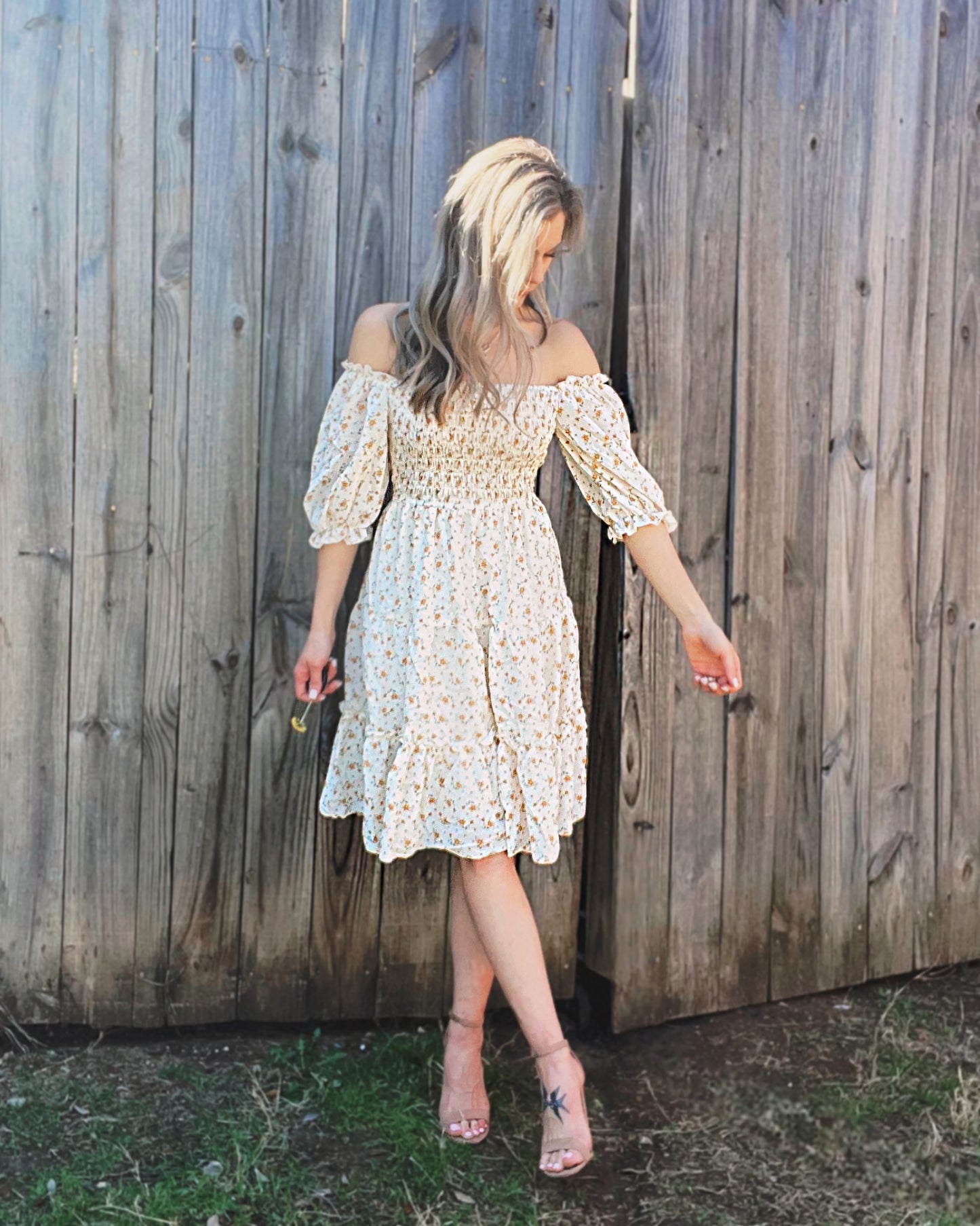 Mommy and Me Yellow Floral Dress - Cassie's Creekside Boutique