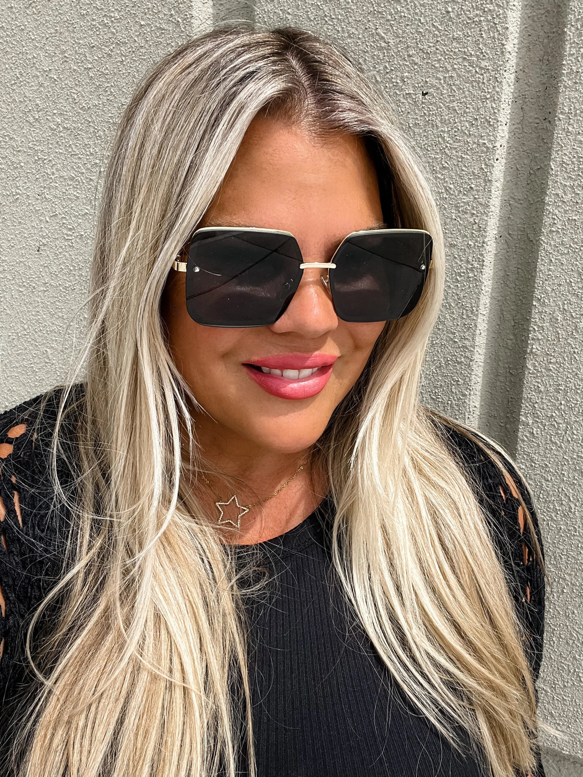 Boho Babe Blackout Sunglasses - Cassie's Creekside Boutique