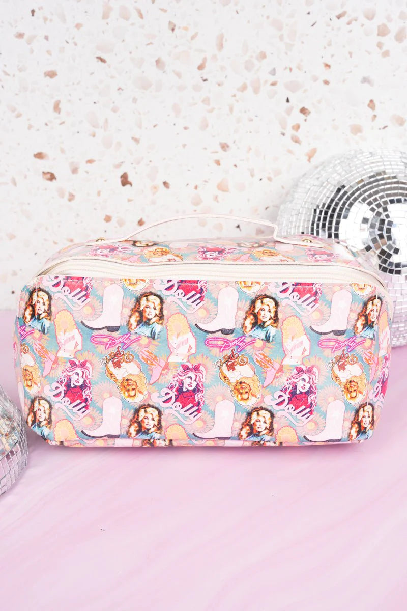 Dolly Jetsetter Expandable Makeup Bag - Cassie's Creekside Boutique