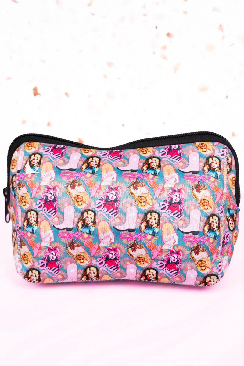 Dolly Neoprene Cosmetic Pouch - Cassie's Creekside Boutique