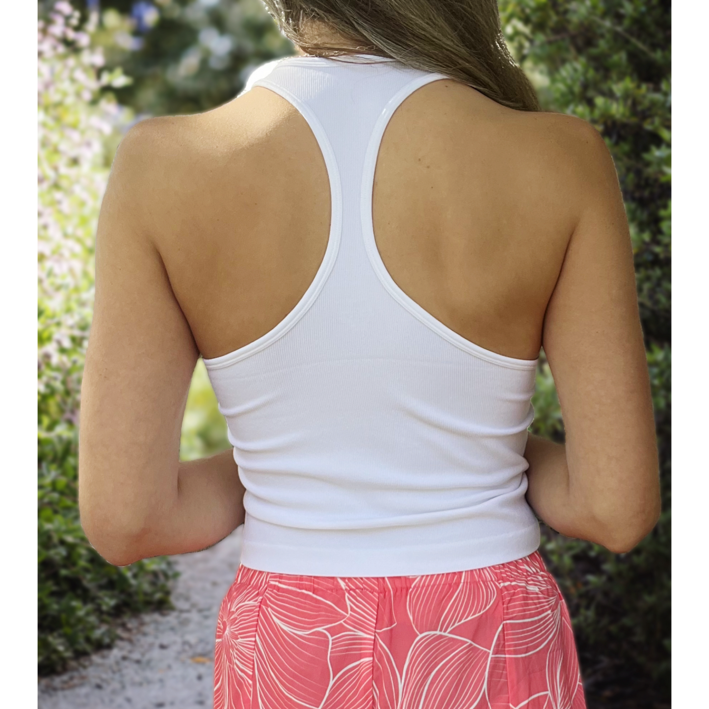 High Neck Racerback Tank Top - Cassie's Creekside Boutique