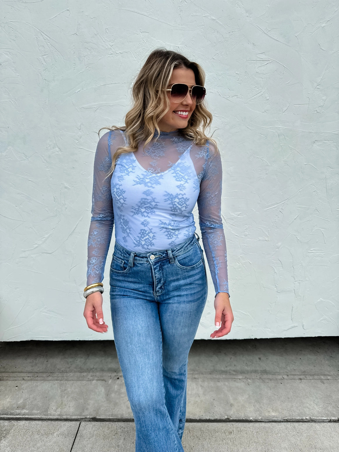 Roxy Lace Top - Cassie's Creekside Boutique