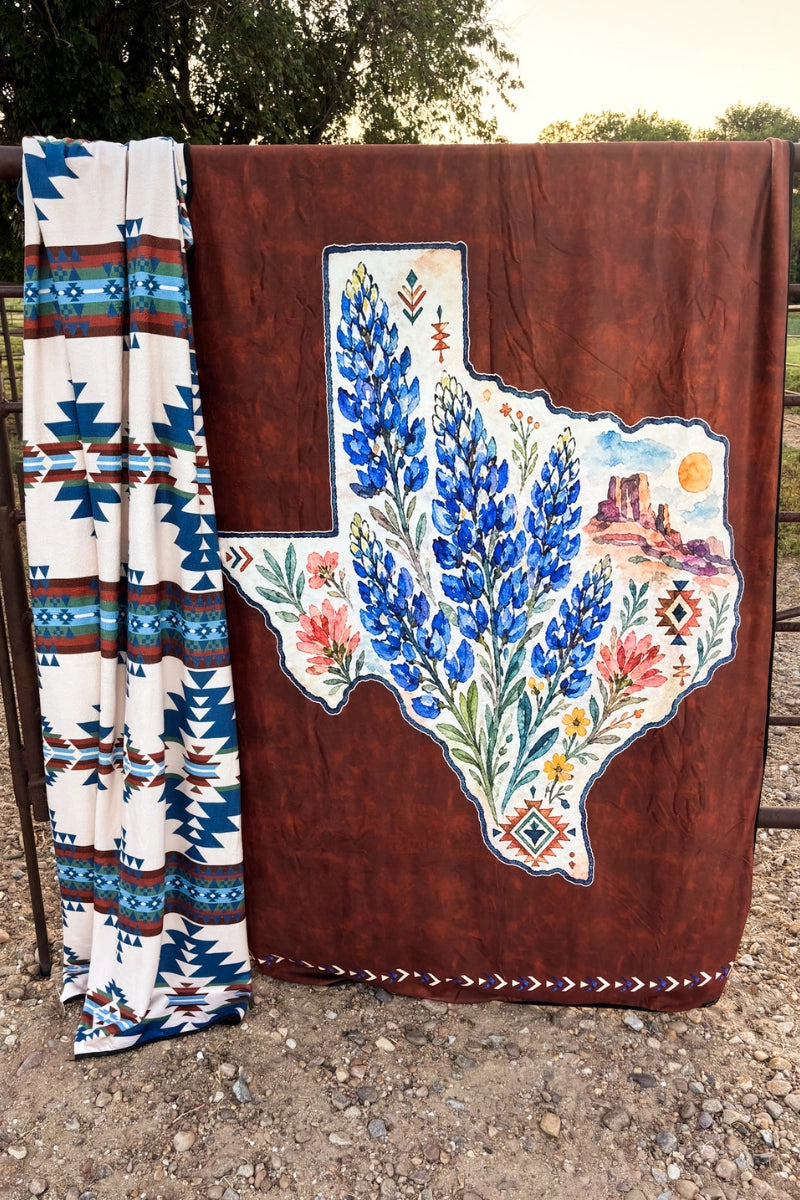 Texas Bluebonnets Blanket