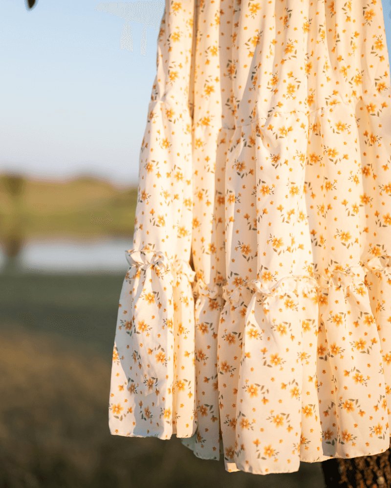 Mommy and Me Yellow Floral Dress - Cassie's Creekside Boutique