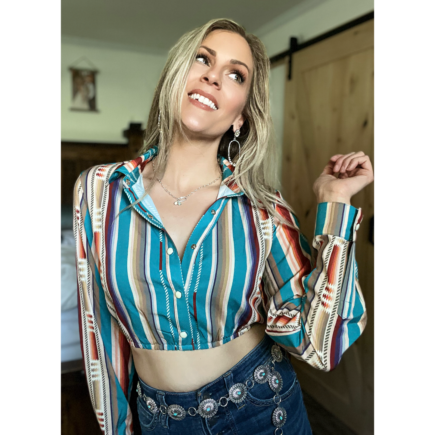 Country's Cool Again Crop Top - Cassie's Creekside Boutique