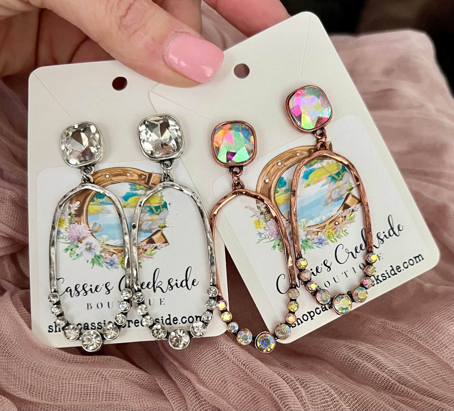 Only Prettier Oval Earrings - Cassie's Creekside Boutique