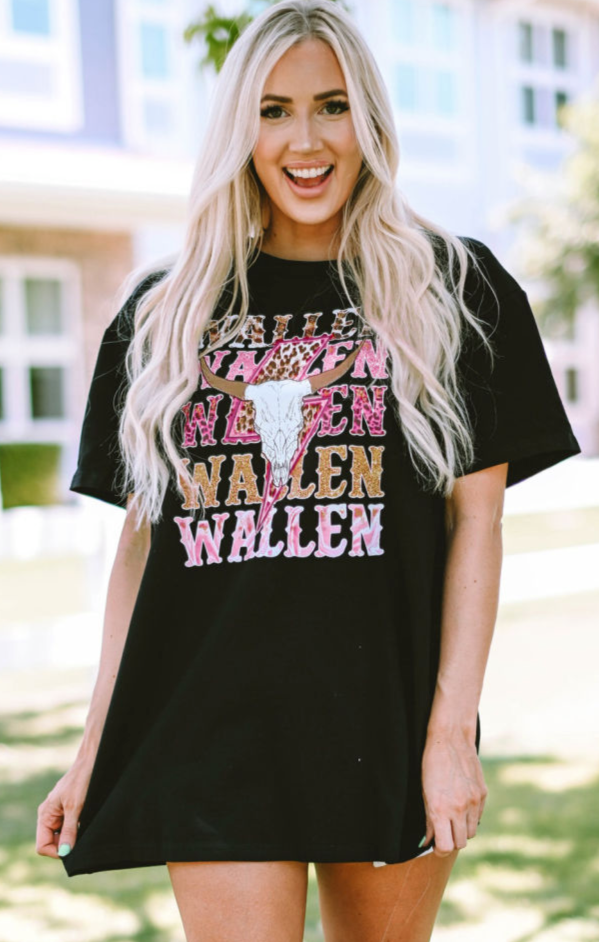Wallen Oversized T - Cassie's Creekside Boutique