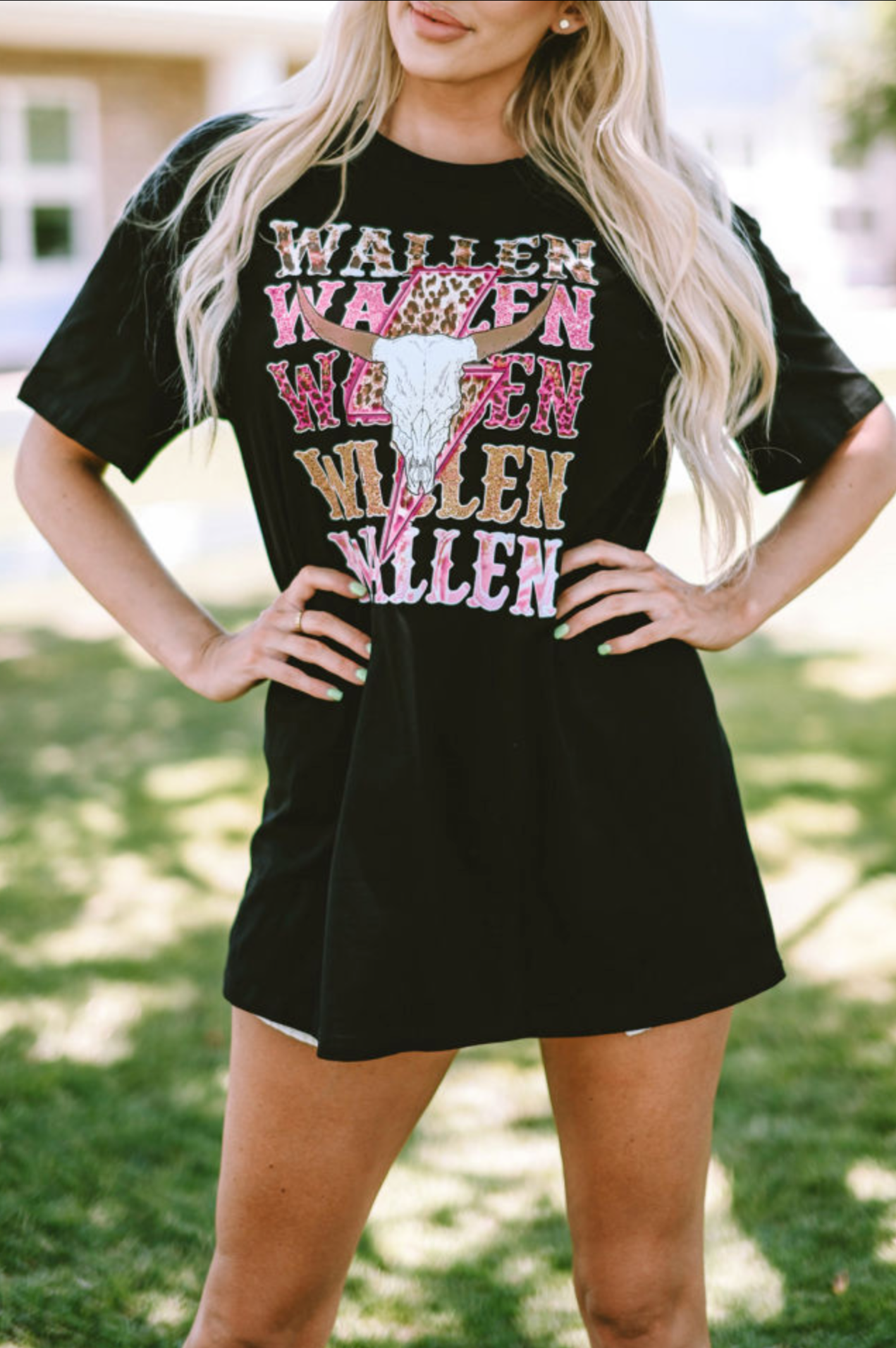 Wallen Oversized T - Cassie's Creekside Boutique