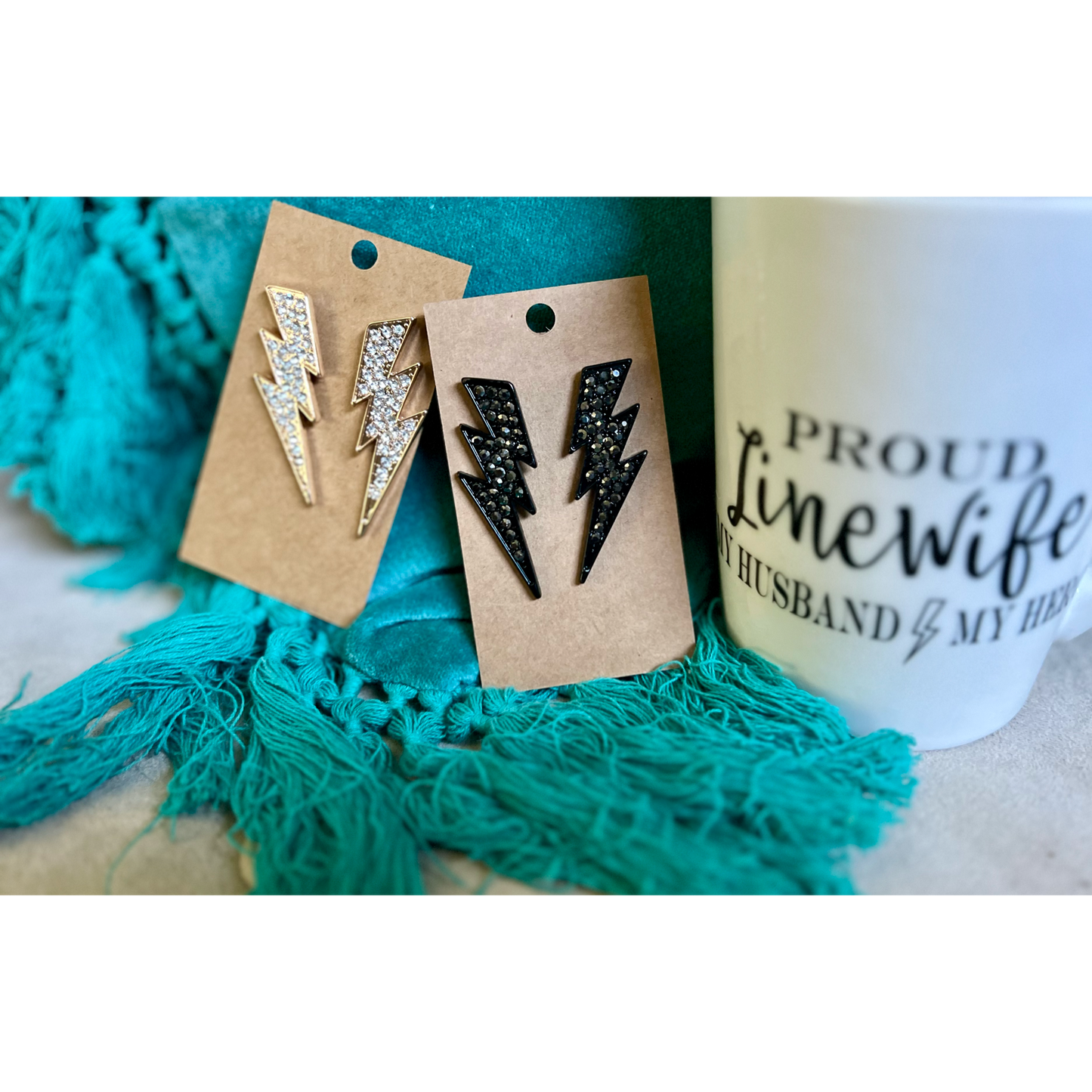 Thunderstruck Glitz Studs - Cassie's Creekside Boutique