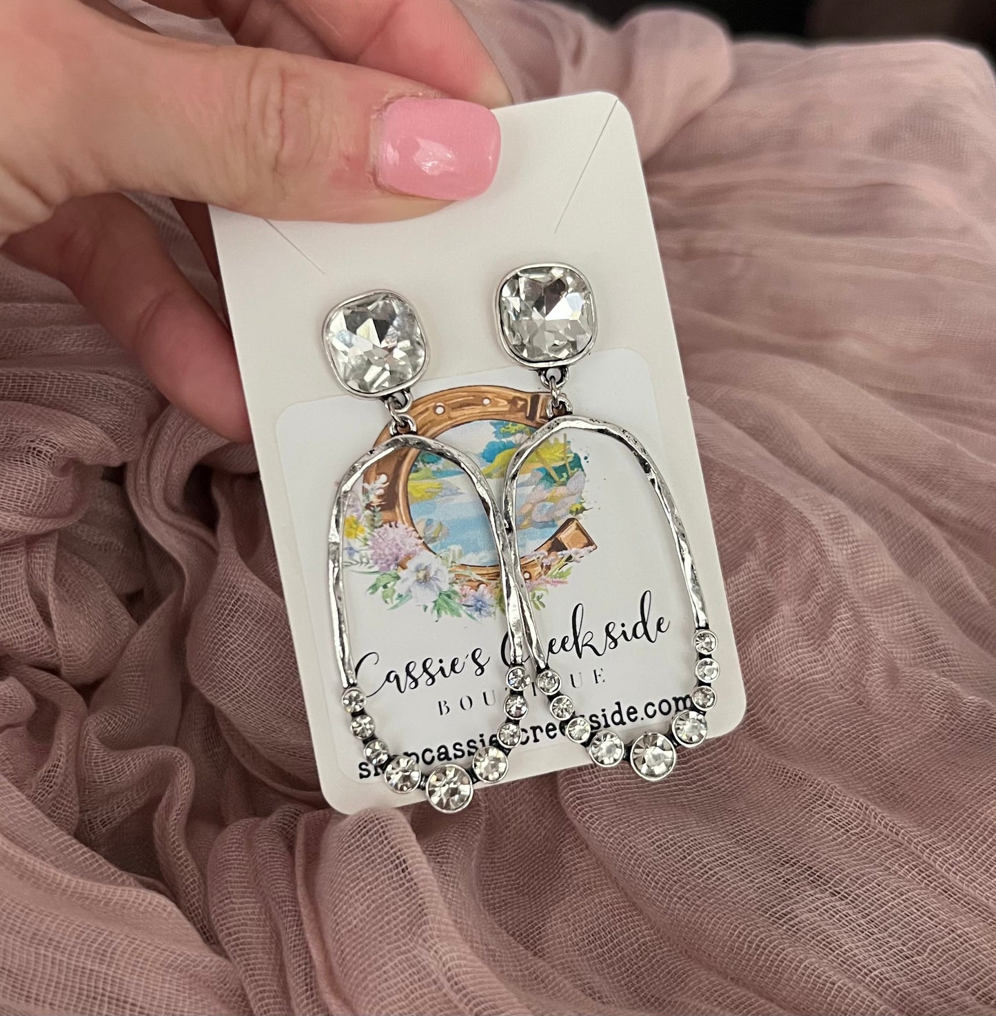 Only Prettier Oval Earrings - Cassie's Creekside Boutique