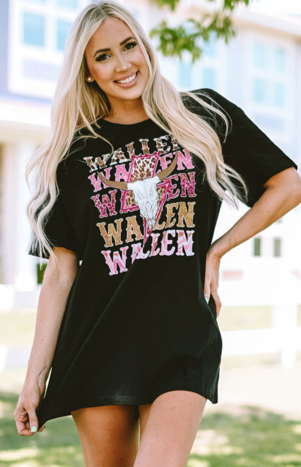 Wallen Oversized T - Cassie's Creekside Boutique