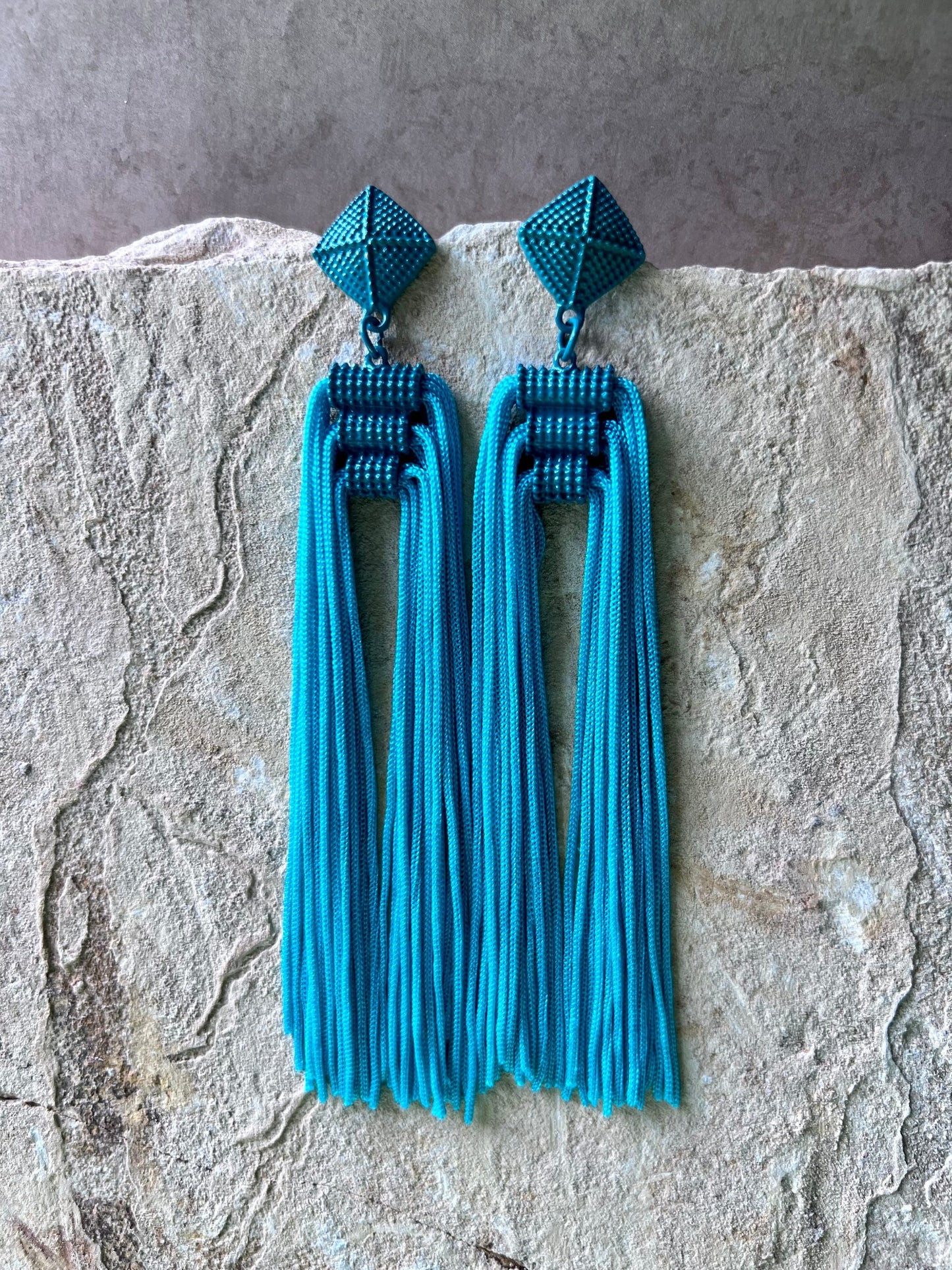 Fringe Tower Earrings - Cassie's Creekside Boutique