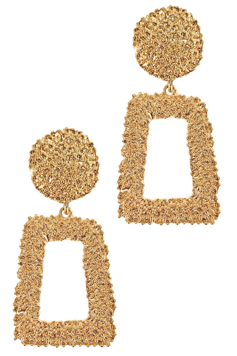 Gold Statement Drops - Cassie's Creekside Boutique