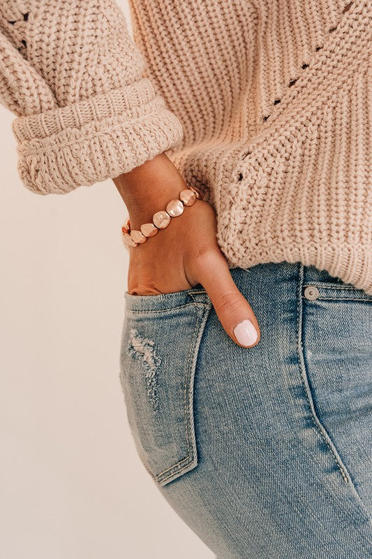 Rose Charmed bracelet - Cassie's Creekside Boutique