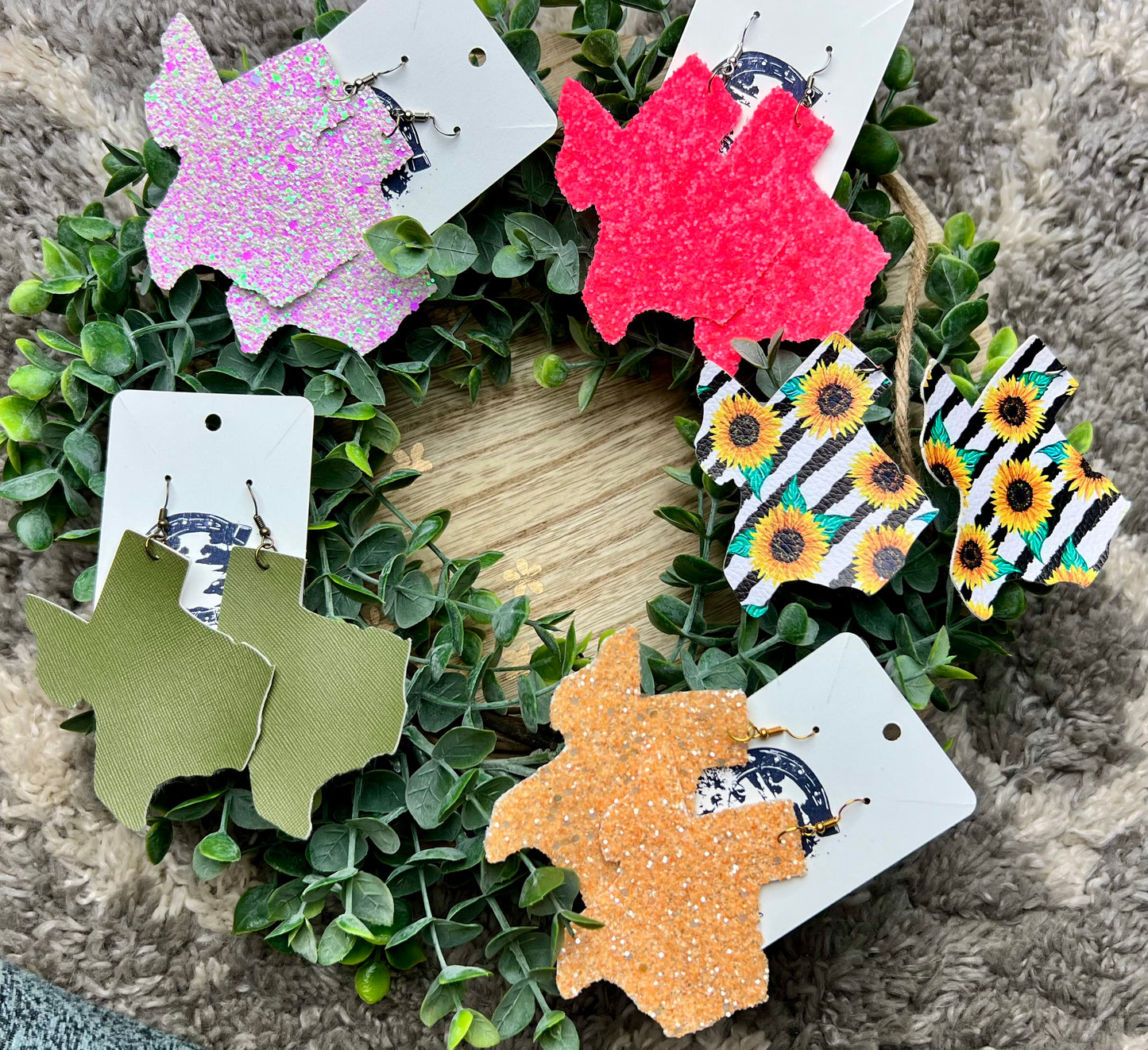 Deep In The Heart Of Texas Earrings