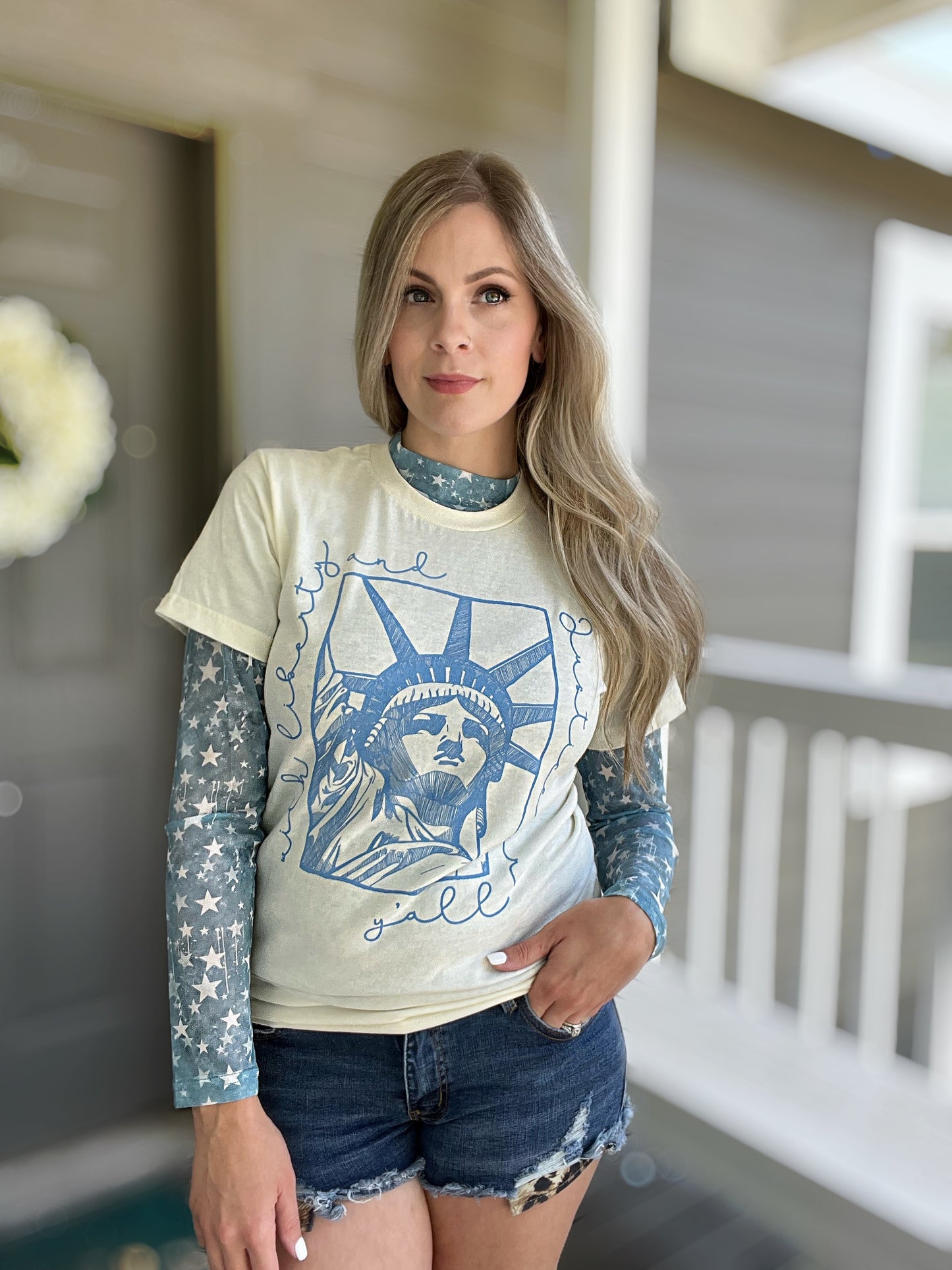 Keeper Of The Stars Mesh Top - Cassie's Creekside Boutique
