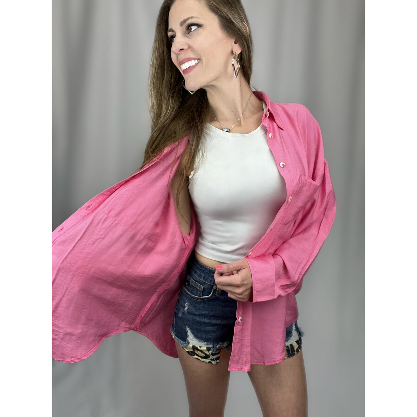 Craving You Like Candy Button Up - Cassie's Creekside Boutique