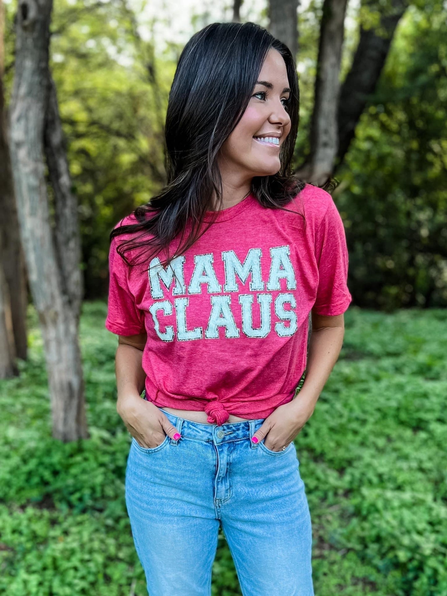 Mama Claus T-Shirt - Cassie's Creekside Boutique