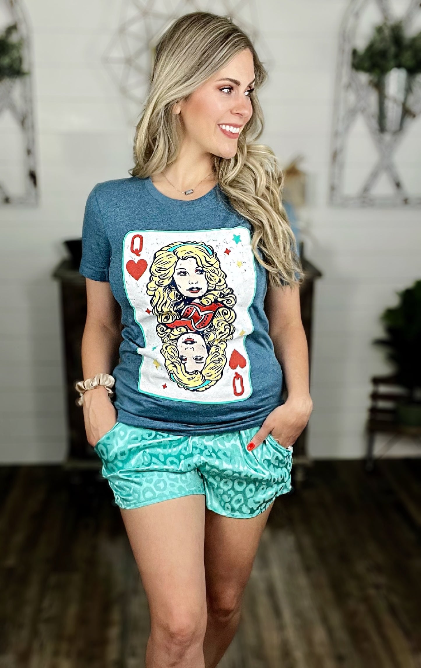 Color Me Turquoise Shorts - Cassie's Creekside Boutique