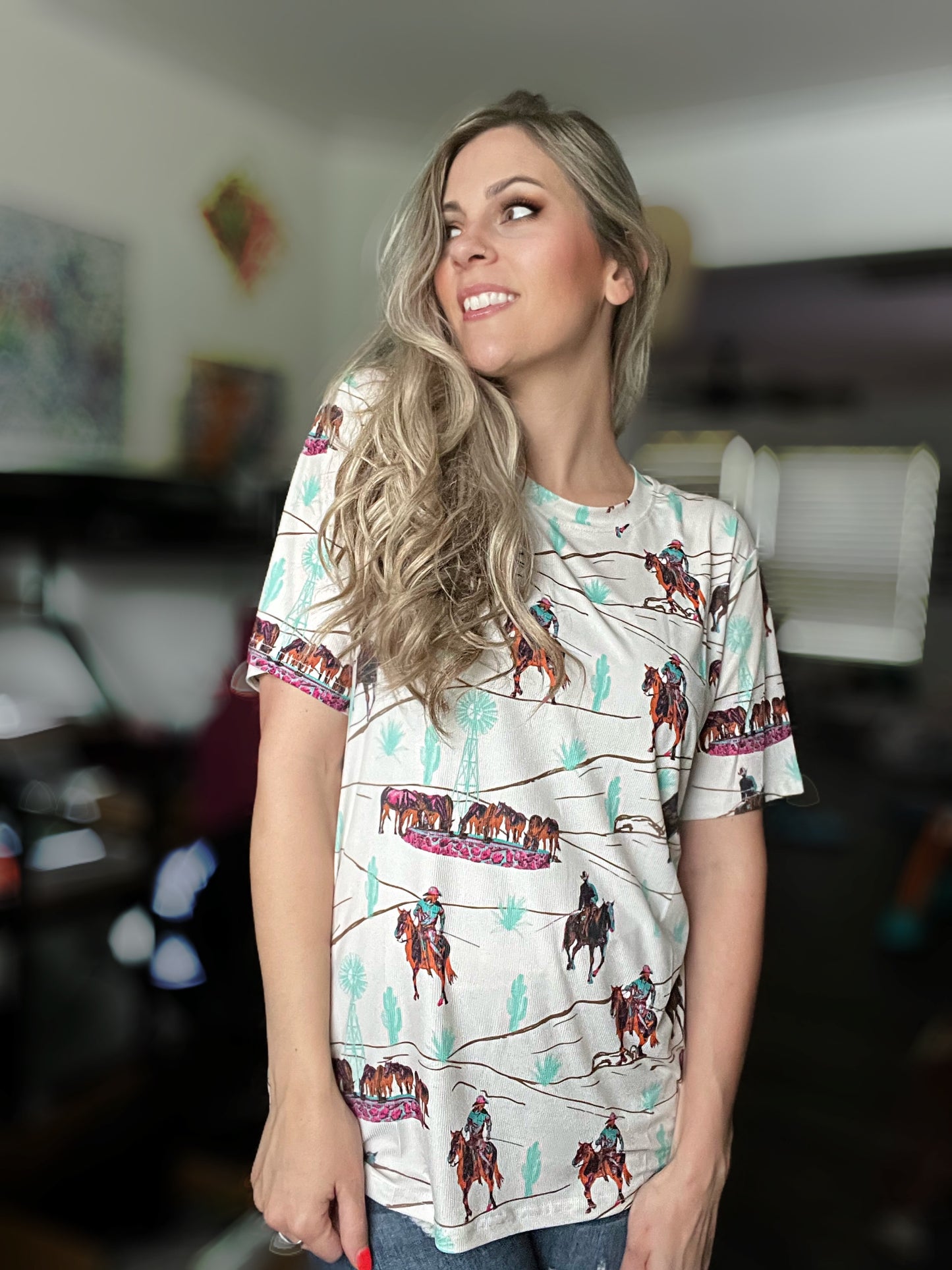 Big Ranchin Top - Cassie's Creekside Boutique