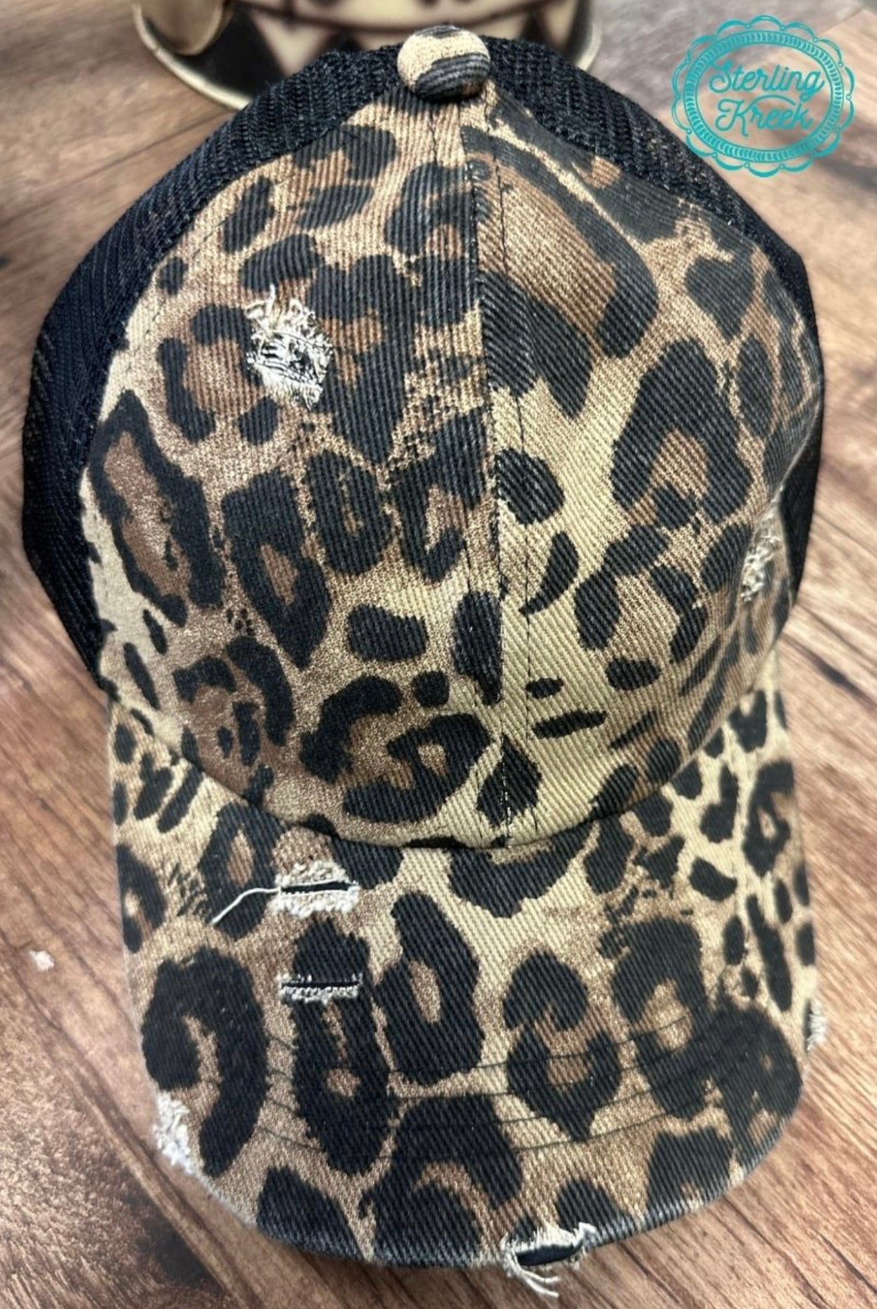 Lucky Leopard Baseball Cap - Cassie's Creekside Boutique