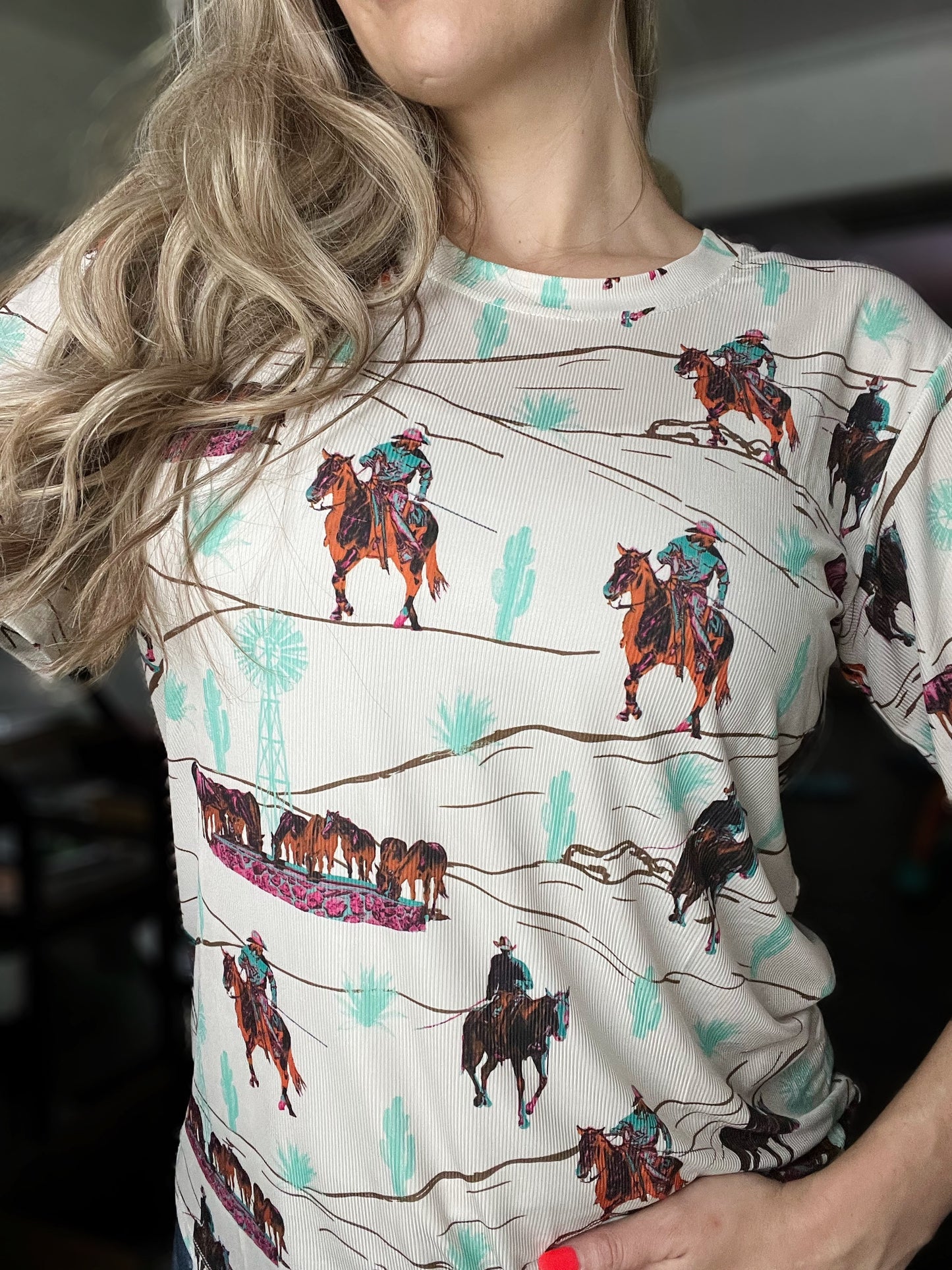 Big Ranchin Top - Cassie's Creekside Boutique