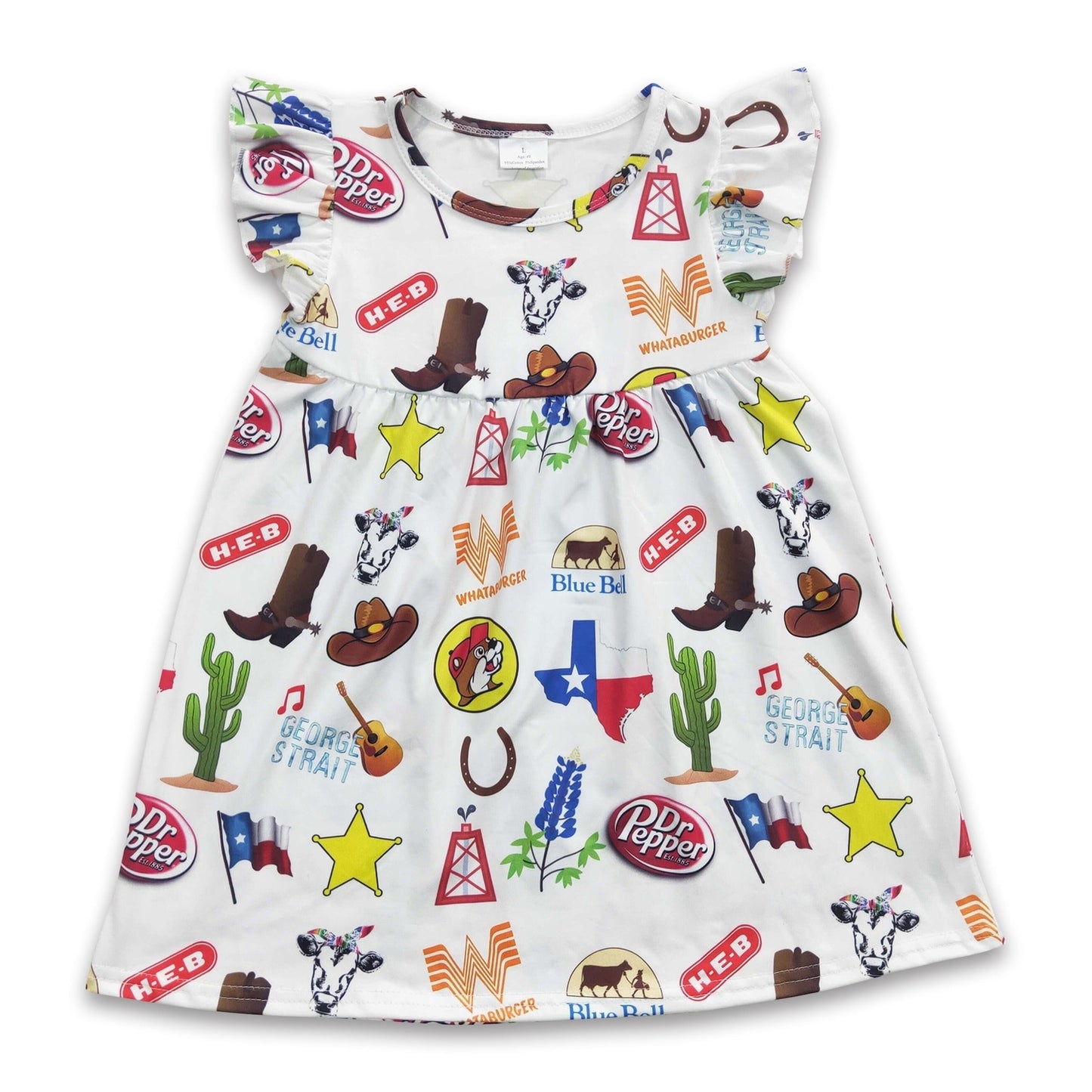 If It Wasn't For Texas Girls Dress - Cassie's Creekside Boutique