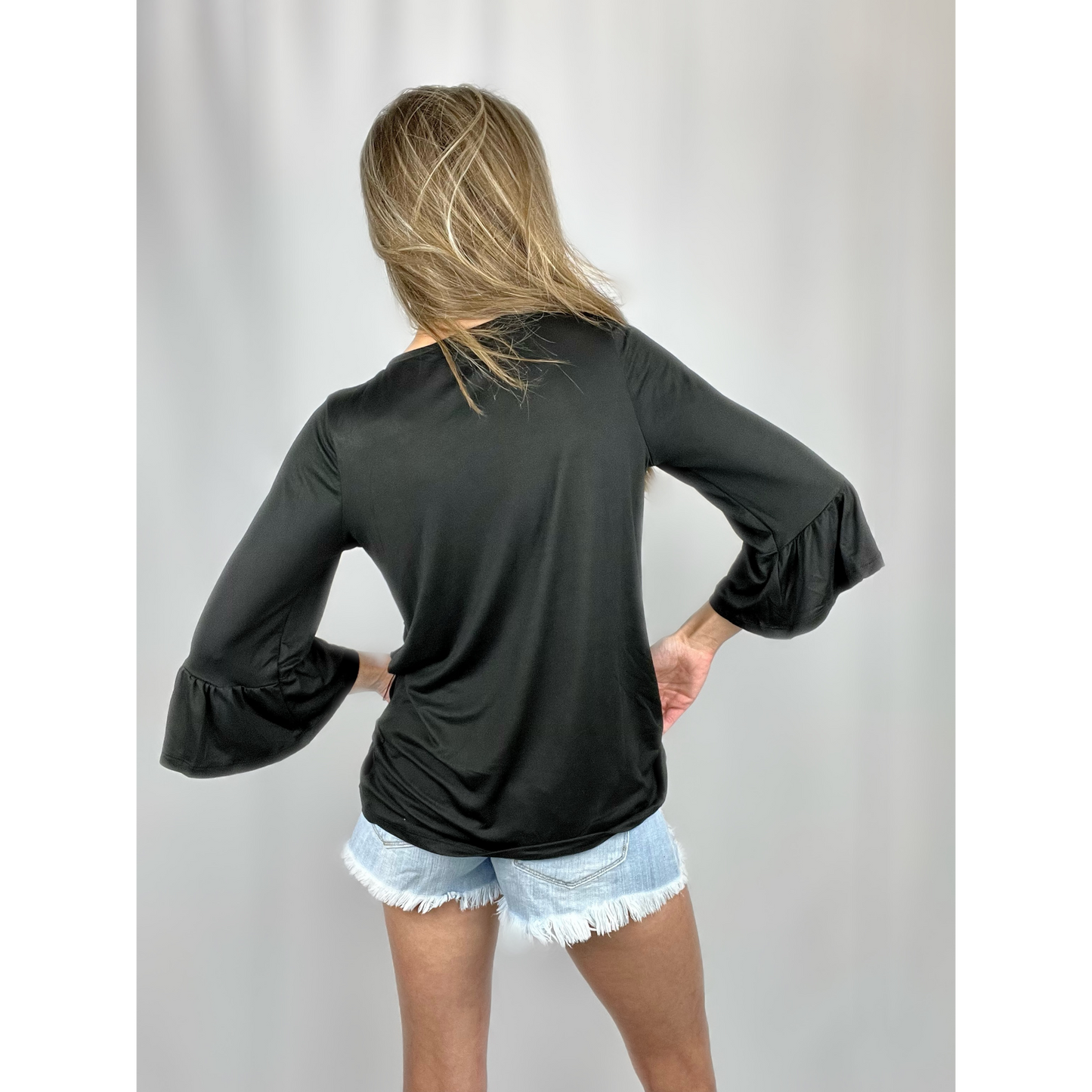 Loose Flare Baby Doll Top - Cassie's Creekside Boutique