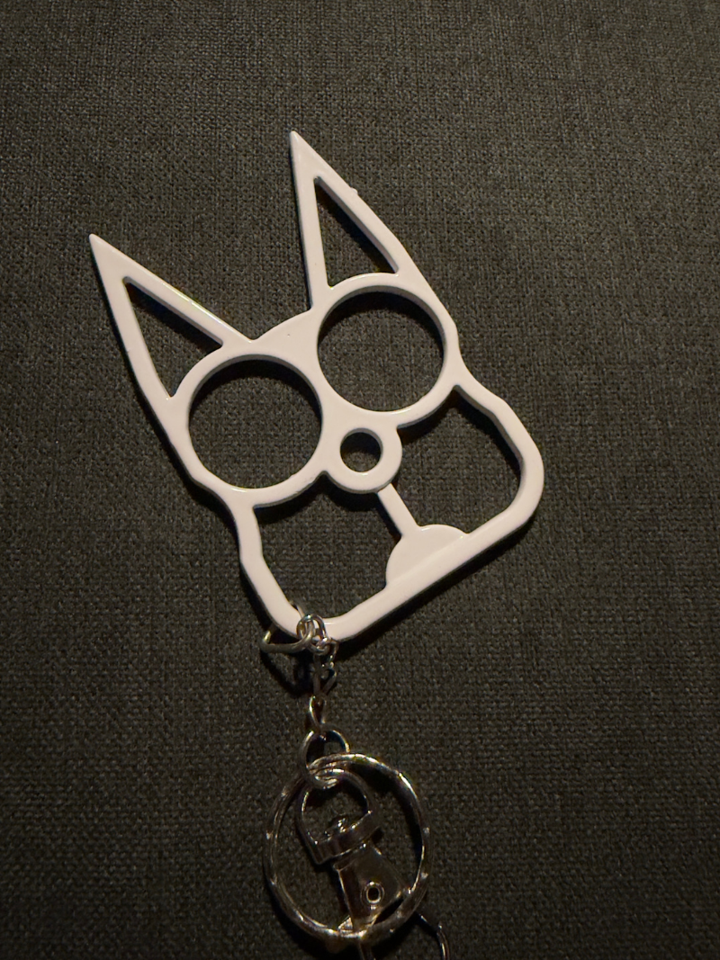 Cat Ears Self Defense Keychain - Cassie's Creekside Boutique