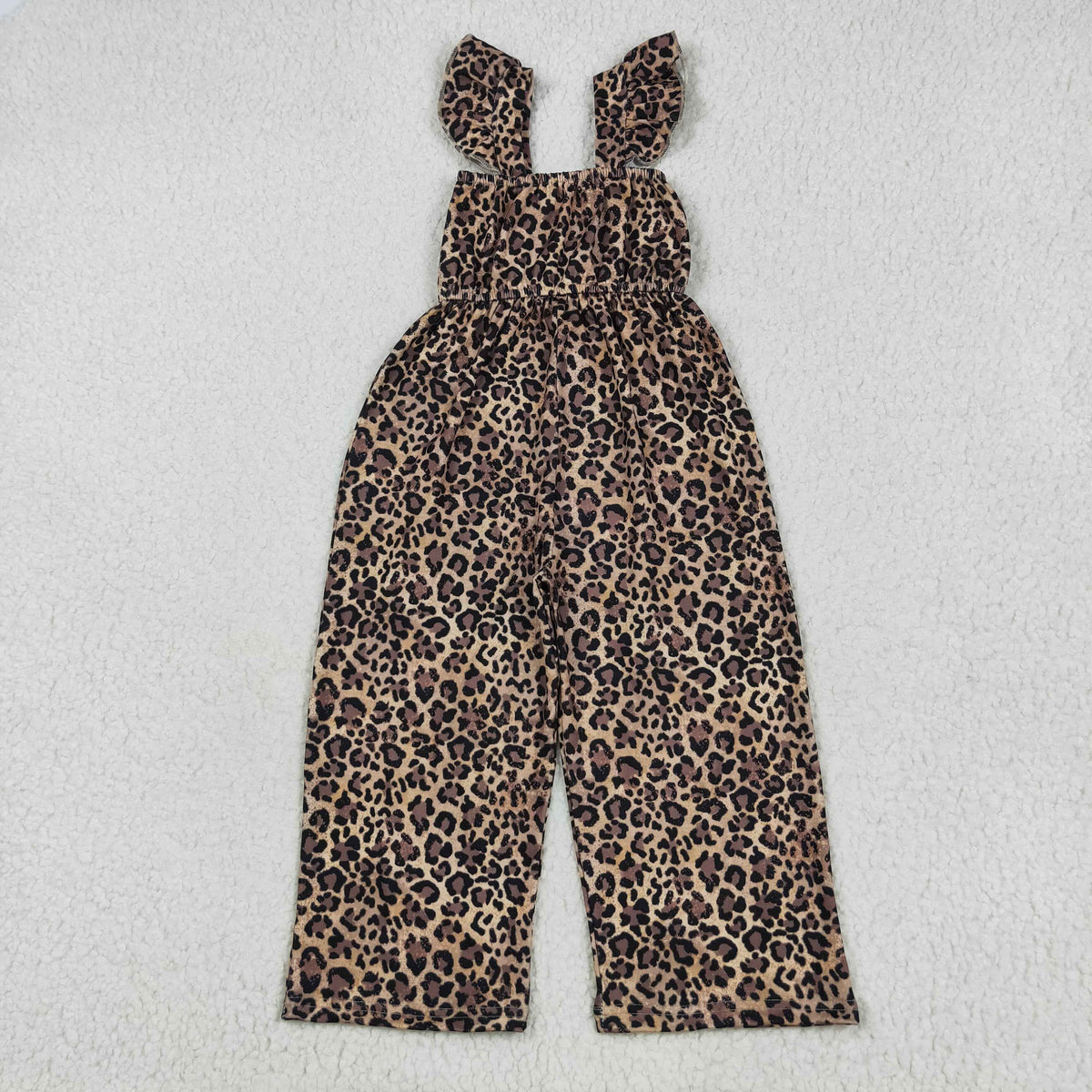 Wild at Heart Leopard Ruffle Jumpsuit