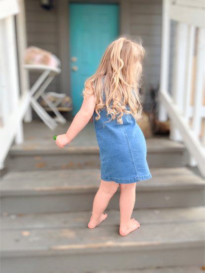 Denim Darling Dress - Cassie's Creekside Boutique