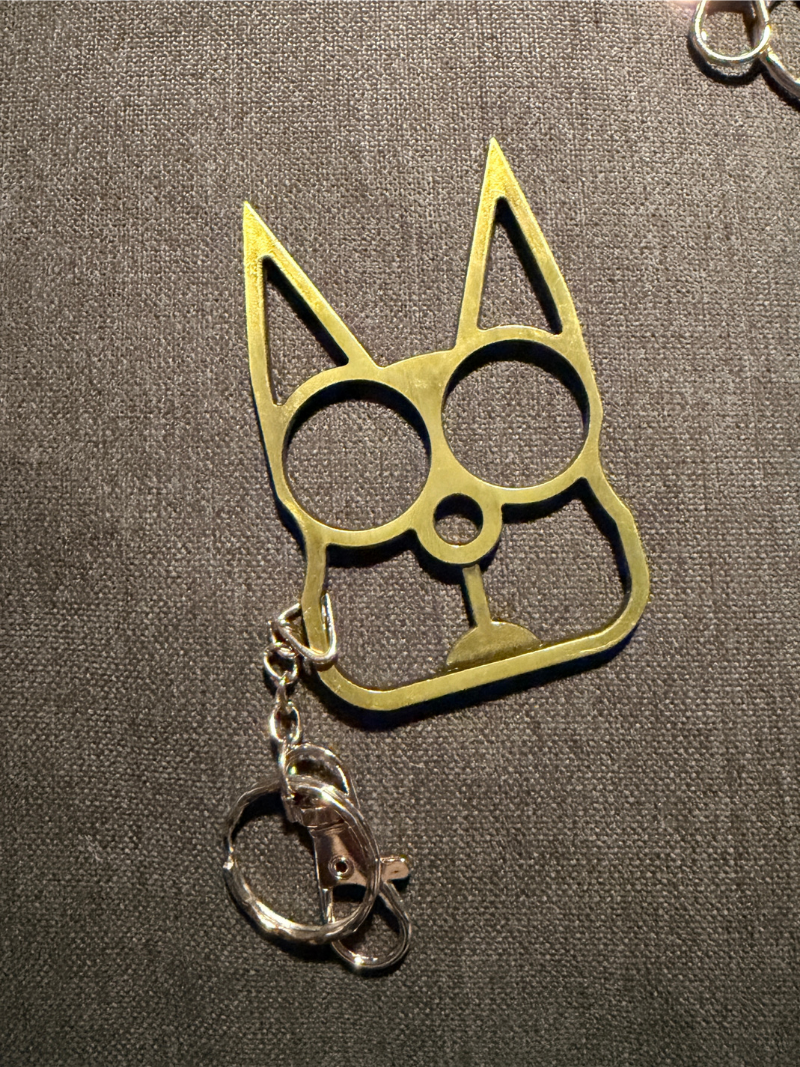 Cat Ears Self Defense Keychain - Cassie's Creekside Boutique
