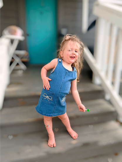 Denim Darling Dress - Cassie's Creekside Boutique