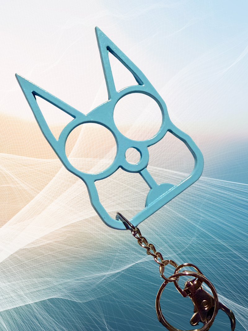 Cat Ears Self Defense Keychain - Cassie's Creekside Boutique