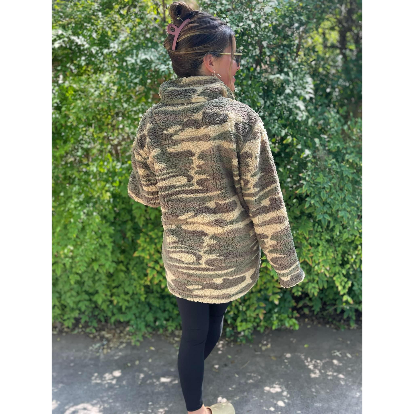 Lush in Camo Quarter Zips