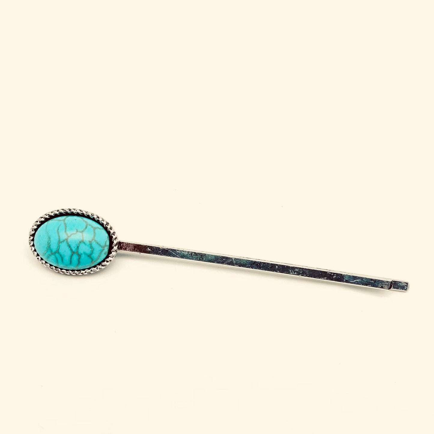 Pop of Turquoise Hair Pin