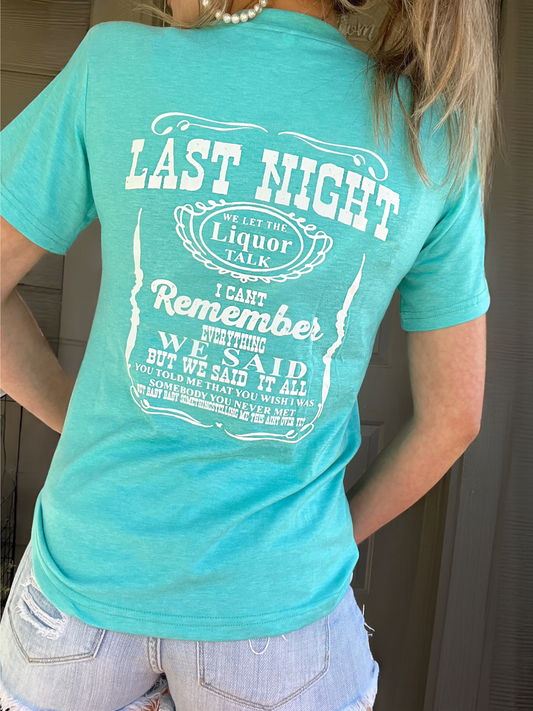 Wallen Last Night T-Shirt