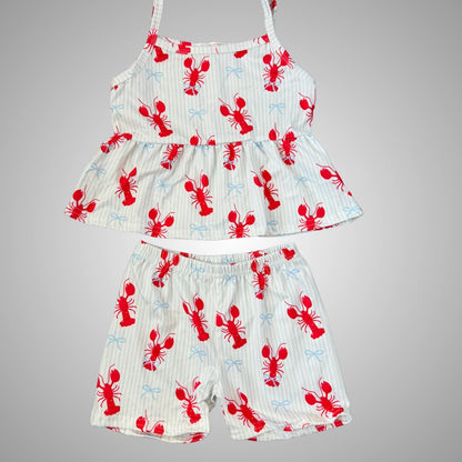 Little Crawfish Boil Tank Set - Cassie's Creekside Boutique