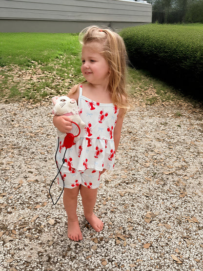 Little Crawfish Boil Tank Set - Cassie's Creekside Boutique