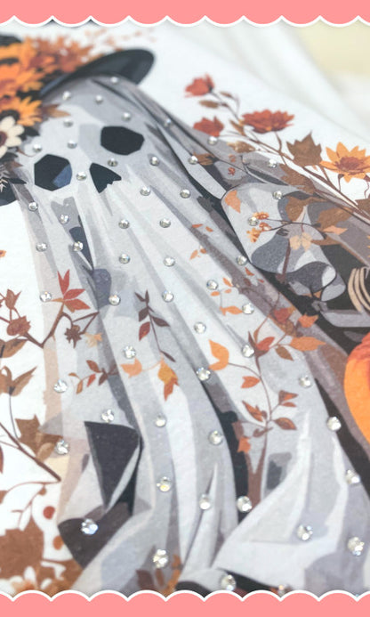 Gaudy Ghost Graphic T-Shirt