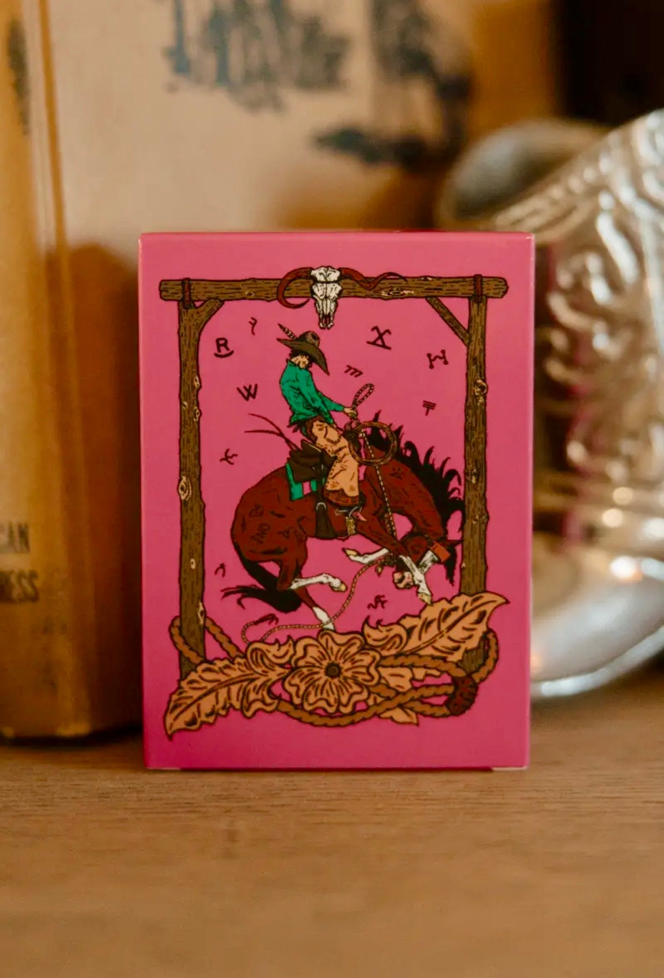 Pink Outlaw Playing Cards - Cassie's Creekside Boutique