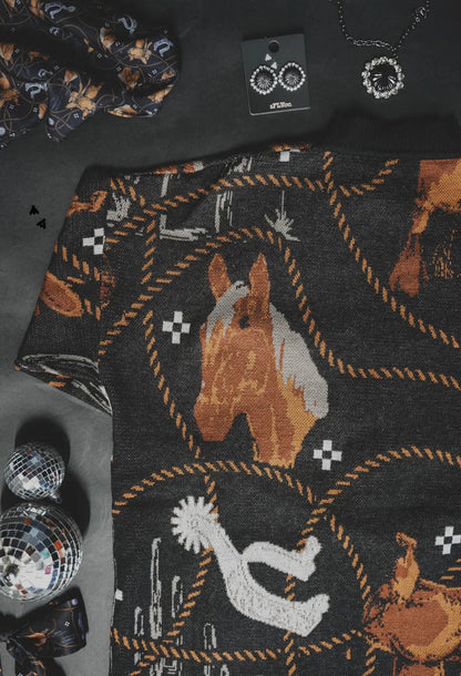 Good Horses Come Home Knit Cardigan - Cassie's Creekside Boutique