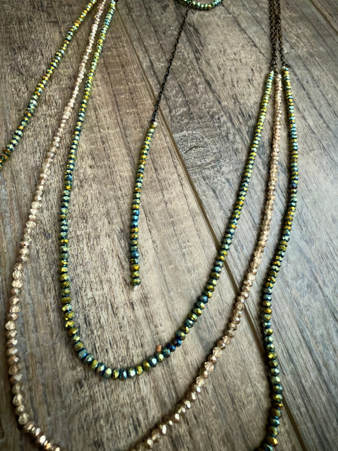 Emerald Trails Layered Necklace