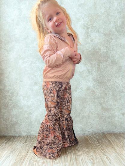 Camo Bells and Deer Jacket Girls Set - Cassie's Creekside Boutique