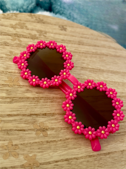 Girls Flower Power Sunglasses