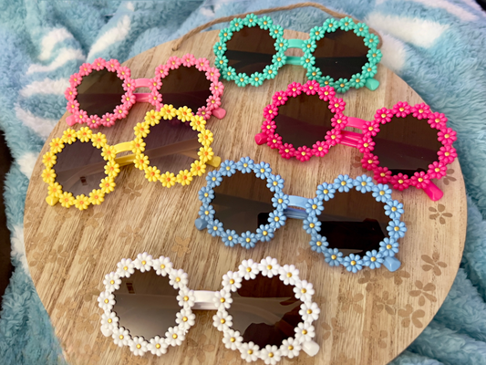 Girls Flower Power Sunglasses