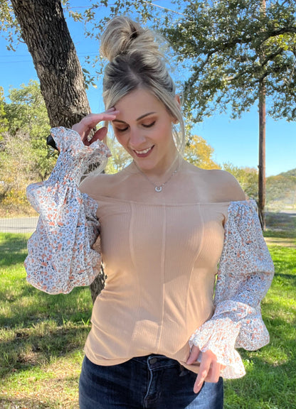 Wildwood Floral Puff Sleeve Blouse