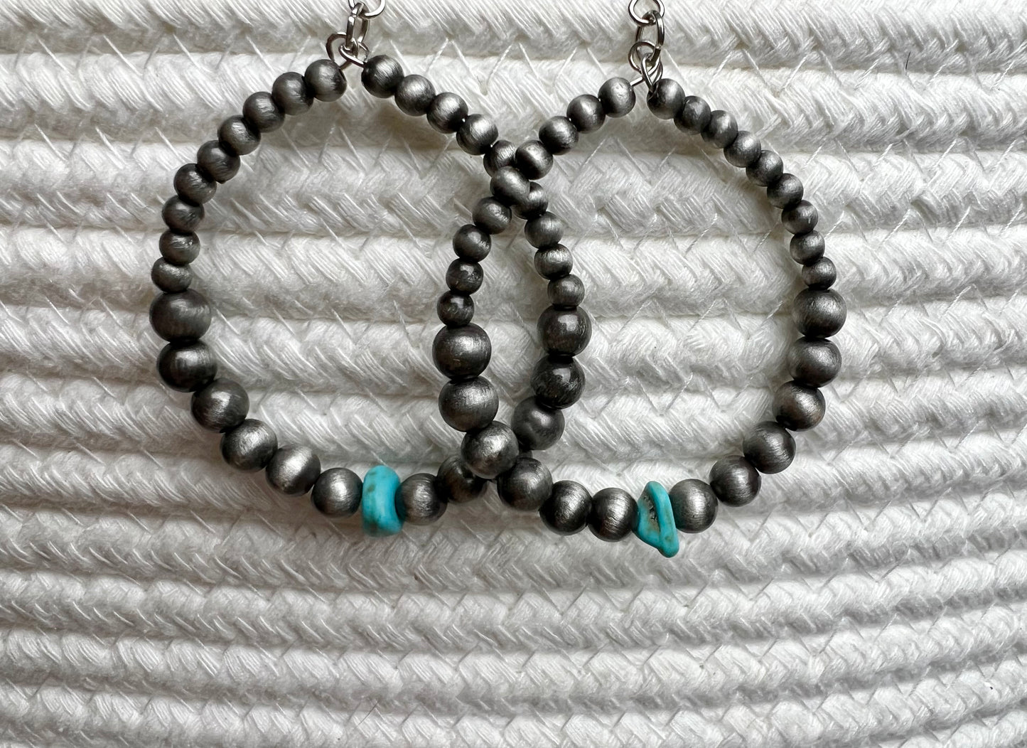 Navajo Valley Hoop Earrings