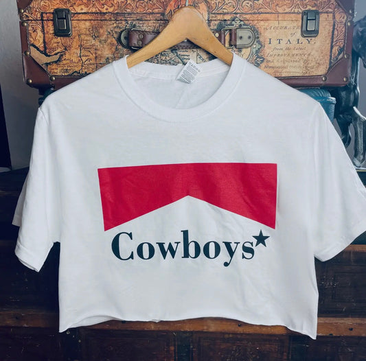 Cowboys* Cropped T